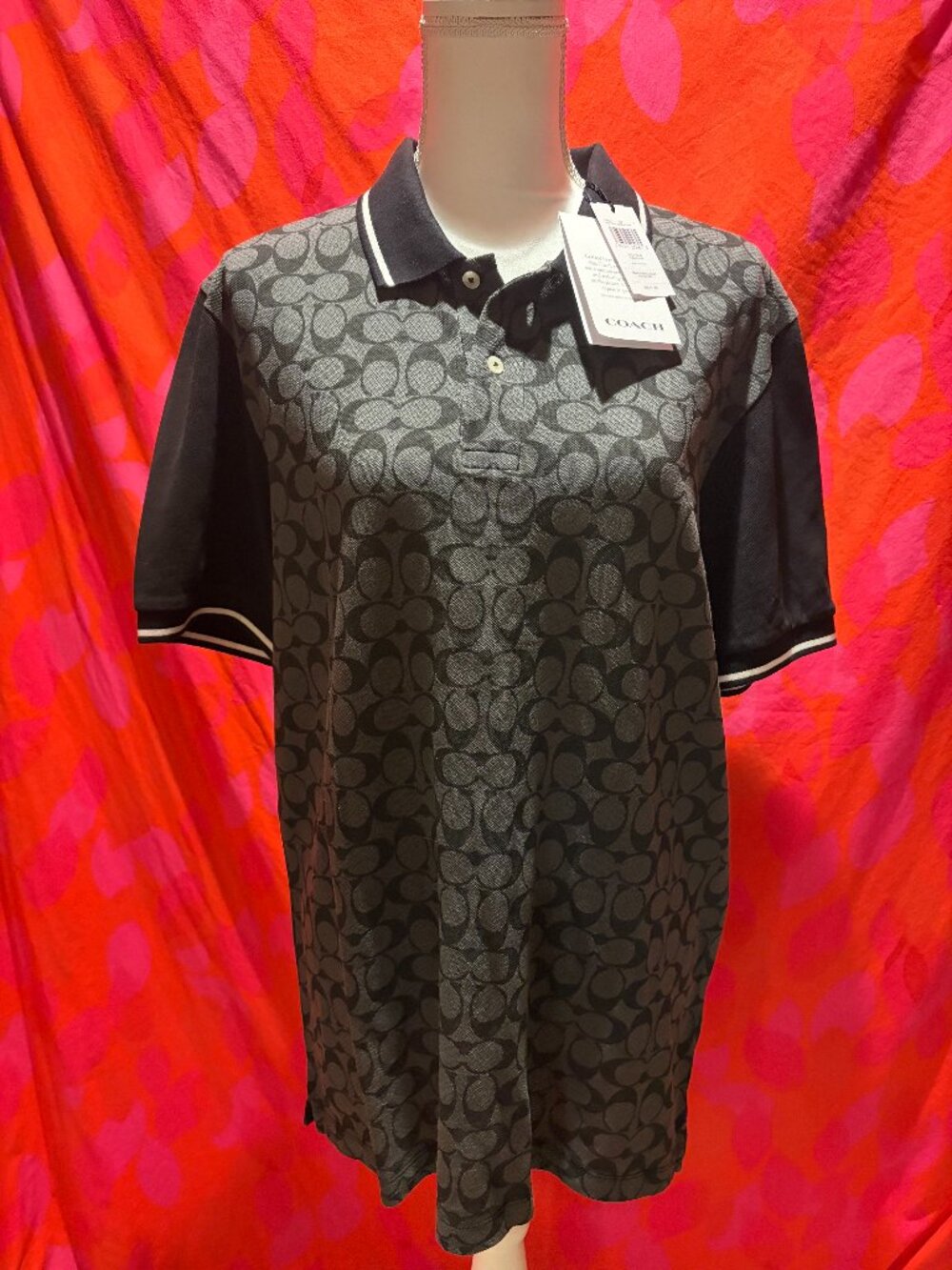 New With Tags Coach Polo Men's large
